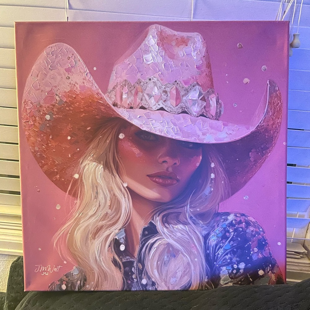 Beautiful cowgirl picture